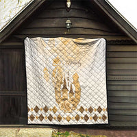 Kentucky Horse Racing Quilt 151st Anniversary Beige Version LT05