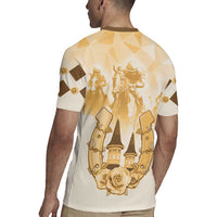 Kentucky Horse Racing Rugby Jersey 151st Anniversary Beige Version LT05