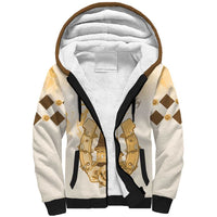 Kentucky Horse Racing Sherpa Hoodie 151st Anniversary Beige Version LT05