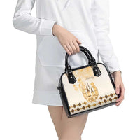 Kentucky Horse Racing Shoulder Handbag 151st Anniversary Beige Version LT05
