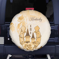 Kentucky Horse Racing Spare Tire Cover 151st Anniversary Beige Version LT05
