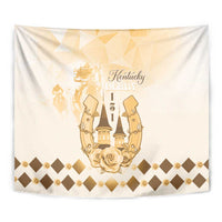 Kentucky Horse Racing Tapestry 151st Anniversary Beige Version LT05