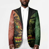 One Love Bahamas Blazer Rastafarian Lion Reggae Grunge Style