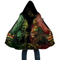 One Love Bahamas Cloak Rastafarian Lion Reggae Grunge Style