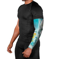 Bahamas Seahorse Arm Sleeves Ocean Spirit - Wonder Print Shop
