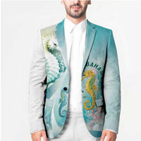 Bahamas Seahorse Blazer Ocean Spirit - Wonder Print Shop