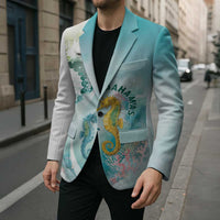 Bahamas Seahorse Blazer Ocean Spirit - Wonder Print Shop