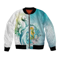 Bahamas Seahorse Bomber Jacket Ocean Spirit - Wonder Print Shop