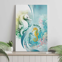 Bahamas Seahorse Canvas Wall Art Ocean Spirit - Wonder Print Shop