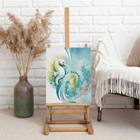 Bahamas Seahorse Canvas Wall Art Ocean Spirit - Wonder Print Shop