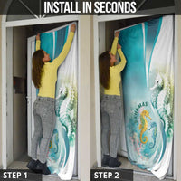 Bahamas Seahorse Door Cover Ocean Spirit - Wonder Print Shop
