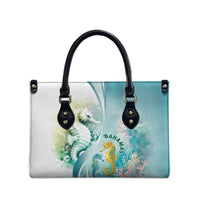 Bahamas Seahorse Leather Bag Ocean Spirit - Wonder Print Shop