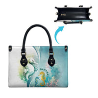 Bahamas Seahorse Leather Bag Ocean Spirit - Wonder Print Shop