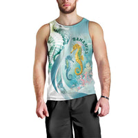Bahamas Seahorse Men Tank Top Ocean Spirit - Wonder Print Shop
