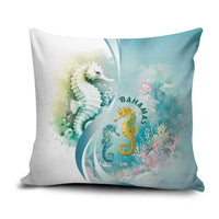 Bahamas Seahorse Pillow Cover Ocean Spirit - Wonder Print Shop