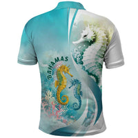 Bahamas Seahorse Polo Shirt Ocean Spirit - Wonder Print Shop