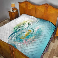 Bahamas Seahorse Quilt Ocean Spirit - Wonder Print Shop
