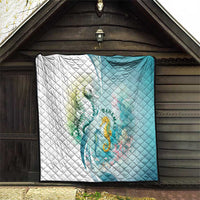 Bahamas Seahorse Quilt Ocean Spirit - Wonder Print Shop