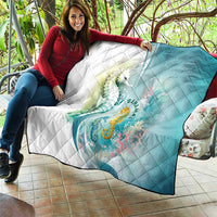 Bahamas Seahorse Quilt Ocean Spirit - Wonder Print Shop