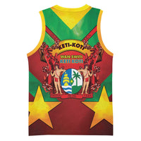 Suriname Emancipation Day Basketball Jersey Wan Switi Keti Koti - Wonder Print Shop