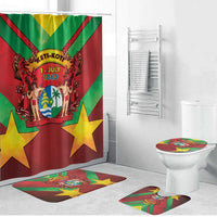 Suriname Emancipation Day Bathroom Set Wan Switi Keti Koti - Wonder Print Shop