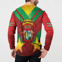 Suriname Emancipation Day Button Sweatshirt Wan Switi Keti Koti - Wonder Print Shop