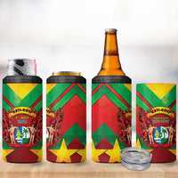 Suriname Emancipation Day 4 in 1 Can Cooler Tumbler Wan Switi Keti Koti - Wonder Print Shop