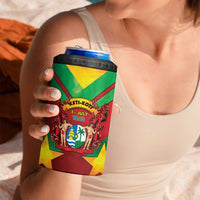 Suriname Emancipation Day 4 in 1 Can Cooler Tumbler Wan Switi Keti Koti - Wonder Print Shop