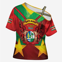 Suriname Emancipation Day Cross Shoulder Shirt Wan Switi Keti Koti - Wonder Print Shop