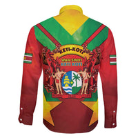 Suriname Emancipation Day Family Matching Off The Shoulder Long Sleeve Dress and Hawaiian Shirt Wan Switi Keti Koti - Wonder Print Shop