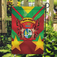 Suriname Emancipation Day Garden Flag Wan Switi Keti Koti - Wonder Print Shop