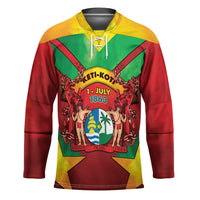 Suriname Emancipation Day Hockey Jersey Wan Switi Keti Koti - Wonder Print Shop