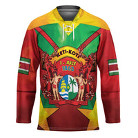 Suriname Emancipation Day Hockey Jersey Wan Switi Keti Koti - Wonder Print Shop