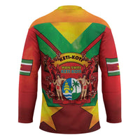 Suriname Emancipation Day Hockey Jersey Wan Switi Keti Koti - Wonder Print Shop