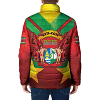 Suriname Emancipation Day Padded Jacket Wan Switi Keti Koti - Wonder Print Shop