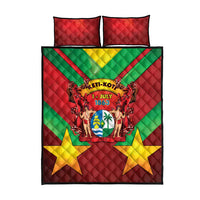 Suriname Emancipation Day Quilt Bed Set Wan Switi Keti Koti - Wonder Print Shop