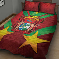 Suriname Emancipation Day Quilt Bed Set Wan Switi Keti Koti - Wonder Print Shop