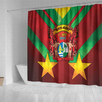 Suriname Emancipation Day Shower Curtain Wan Switi Keti Koti - Wonder Print Shop