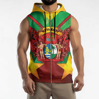 Suriname Emancipation Day Sleeveless Zip Hoodie Wan Switi Keti Koti - Wonder Print Shop