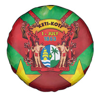 Suriname Emancipation Day Spare Tire Cover Wan Switi Keti Koti - Wonder Print Shop