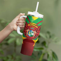 Suriname Emancipation Day Tumbler With Handle Wan Switi Keti Koti - Wonder Print Shop