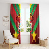 Suriname Emancipation Day Window Curtain Wan Switi Keti Koti - Wonder Print Shop