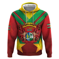 Suriname Emancipation Day Zip Hoodie Wan Switi Keti Koti - Wonder Print Shop