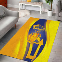 Barbados Emancipation Day Area Rug Freedom And Unity - Wonder Print Shop