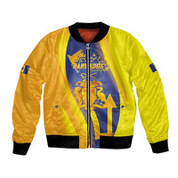 Barbados Emancipation Day Bomber Jacket Freedom And Unity - Wonder Print Shop