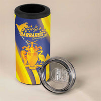 Barbados Emancipation Day 4 in 1 Can Cooler Tumbler Freedom And Unity - Wonder Print Shop
