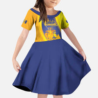 Barbados Emancipation Day Family Matching Puletasi and Hawaiian Shirt Freedom And Unity - Wonder Print Shop