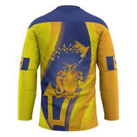 Barbados Emancipation Day Hockey Jersey Freedom And Unity - Wonder Print Shop