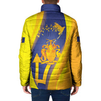 Barbados Emancipation Day Padded Jacket Freedom And Unity - Wonder Print Shop