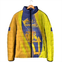 Barbados Emancipation Day Padded Jacket Freedom And Unity - Wonder Print Shop